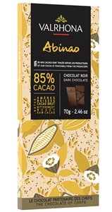 Valrhona Abinao, 85% dark chocolate bar