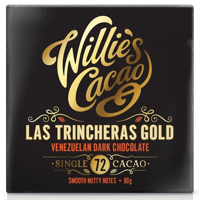 Willie's, Las Trincheras 72% dark chocolate bar