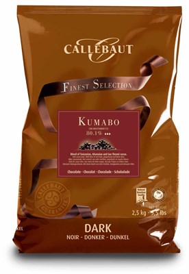 Callebaut, Kumabo, dark chocolate couverture chips