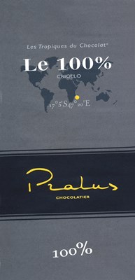 Pralus 100 dark chocolate