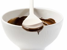 bowl of chocolate