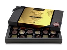Superior Selection, Single Origin Ganaches Chocolate Gift Box - 18 box size