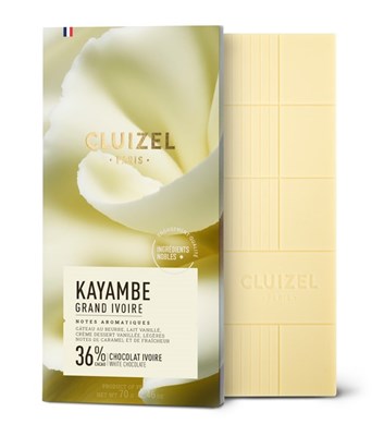 Kayambe, Grand Ivoire, white chocolate bar