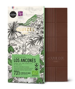 Cluizel, Los Ancones, 73% dark chocolate bar