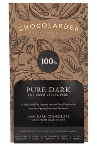 Chocolarder, 100% Pure Dark Chocolate Bar