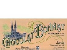 Chocolat Bonnat, Cote d'Ivoire, 65% milk chocolate bar