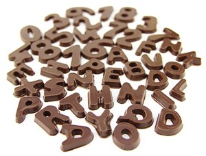 Chocolate Letters & Numbers – Gigapulse