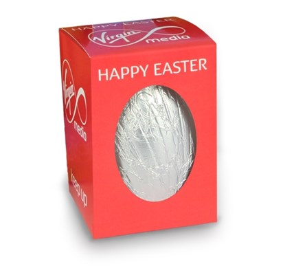 Personalised boxed Easter egg (small) - Chocolate Trading Co