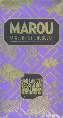 Marou, Dak Lak, 70% dark chocolate bar