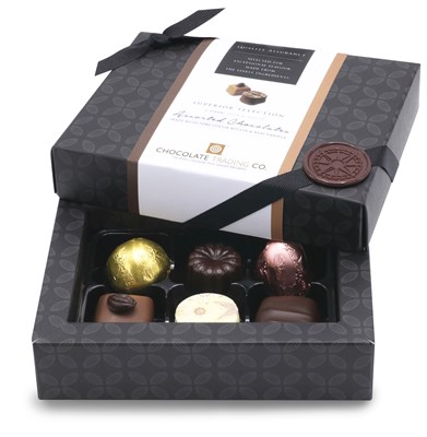 6 Assorted Chocolate Gift Box - Chocolate Trading Co