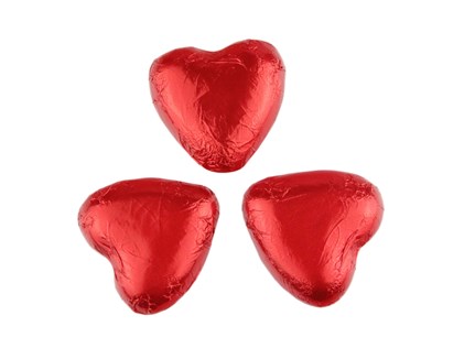 Buy chocolate hearts for wedding favours online UK - Chocolate Trading Co